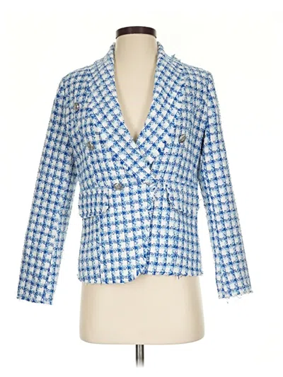 Pre-owned Aqua Blazer Jacket In Blue