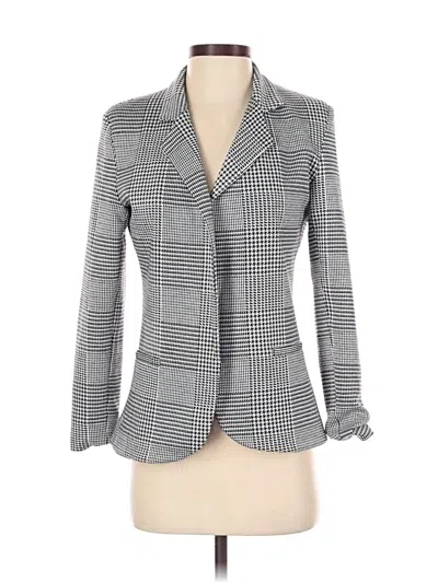 Pre-owned Aqua Blazer Jacket In Gray