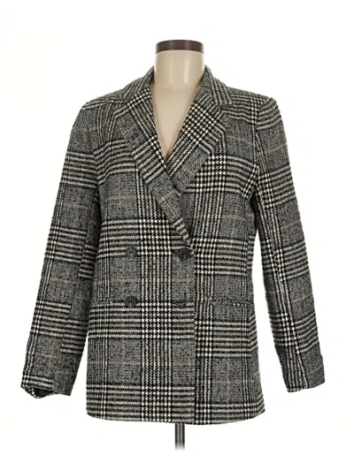 Pre-owned Aqua Blazer Jacket In Gray