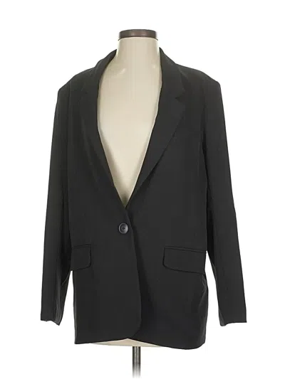 Pre-owned Aqua Blazer Jacket In Gray