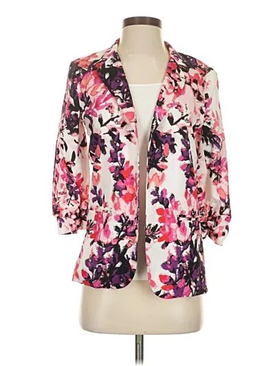 Pre-owned Aqua Blazer Jacket In Pink