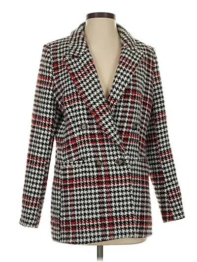 Pre-owned Aqua Blazer Jacket In Red