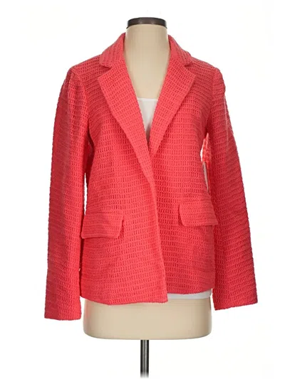 Pre-owned Aqua Blazer Jacket In Red