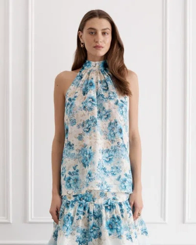 Aqua Blu Alice Top In Multi