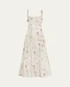 Aqua Blu Australia Adele Maxi Dress In Multi