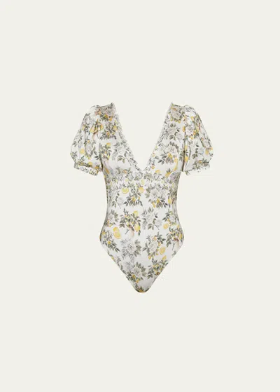 Aqua Blu Australia Ariel One-piece Swimsuit (a-c Cup) In Clementine
