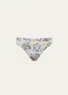 Aqua Blu Australia Clementine Charlize Bikini Bottoms In Clementine