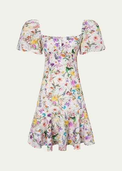 Aqua Blu Australia Jardine Scarlet Mini Dress