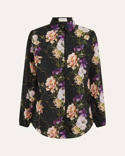 Aqua Blu Australia Odilia Beach Shirt In Multi