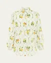 Aqua Blu Australia Odilia Beach Shirt In Multi