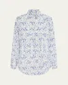 Aqua Blu Australia Odilia Beach Shirt In Multi