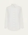 Aqua Blu Australia Odilia Beach Shirt In White