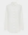 Aqua Blu Australia Odilia Beach Shirt In White