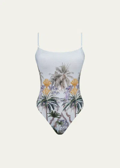 Aqua Blu Australia Palmilla Gabrielle One-piece Swimsuit (dd-g Cup)