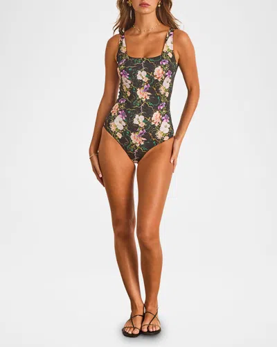 Aqua Blu Australia Saige One-piece Swimsuit (dd/e Cup) In Multi