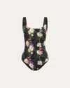Aqua Blu Australia Saige One-piece Swimsuit (dd/e Cup) In Multi