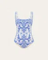 Aqua Blu Australia Saige One-piece Swimsuit (dd/e Cup) In Multi