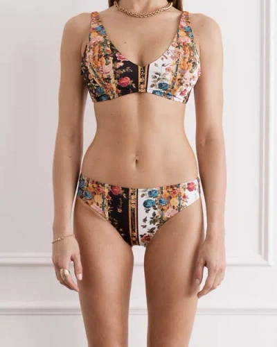 Aqua Blu Charlize Classic Pant In Multi