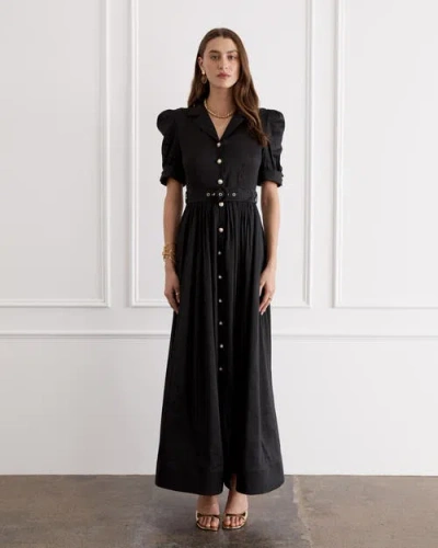 Aqua Blu Eloise Dress In Black