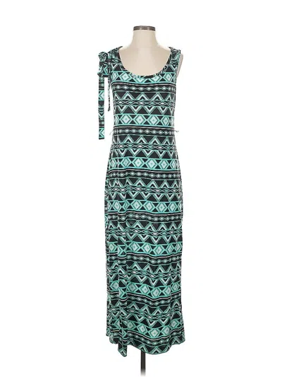 Pre-owned Aqua Blues Casual Dress In Blue