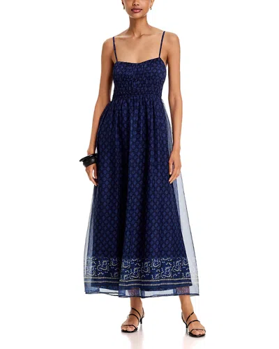 Aqua Boarder Maxi Dress - Exclusive In Multi