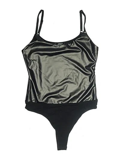 Pre-owned Aqua Bodysuit In Black