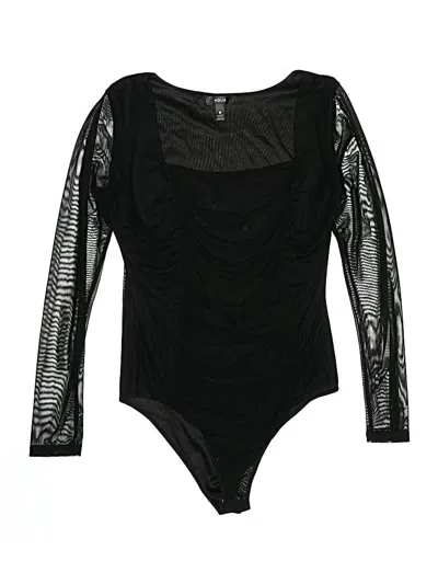 Pre-owned Aqua Bodysuit In Black