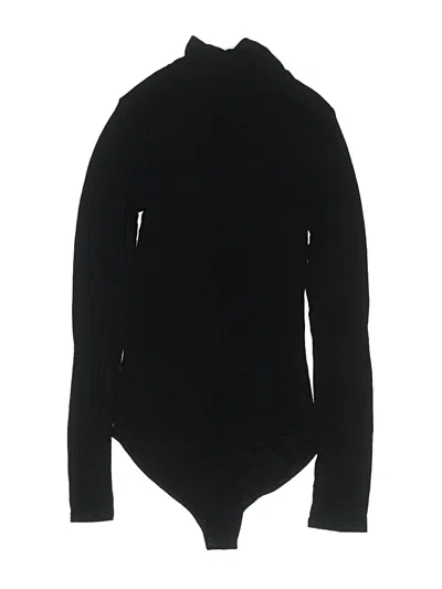 Pre-owned Aqua Bodysuit In Black