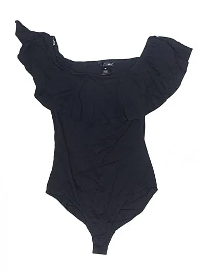 Pre-owned Aqua Bodysuit In Black