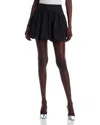 Aqua Bubble Mini Skirt - Exclusive In Black