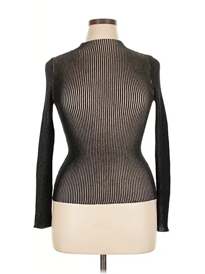 Pre-owned Aqua Cardigan Sweater In Black