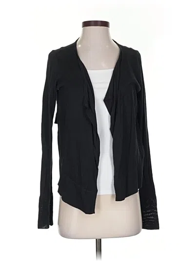 Pre-owned Aqua Cardigan Sweater In Black