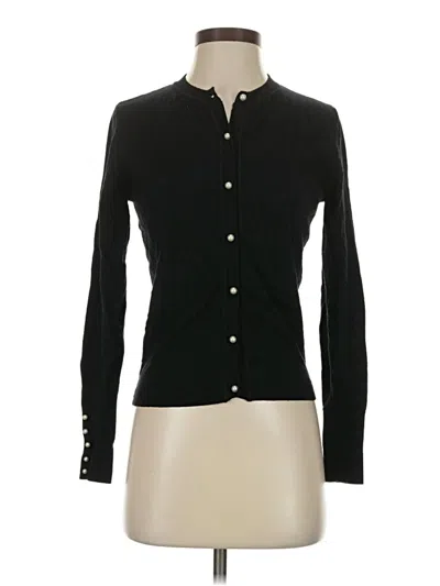 Pre-owned Aqua Cardigan Sweater In Black
