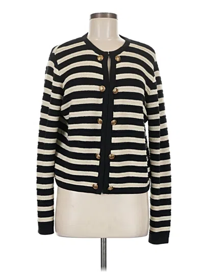 Pre-owned Aqua Cardigan Sweater In Black
