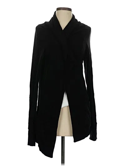 Pre-owned Aqua Cardigan Sweater In Black