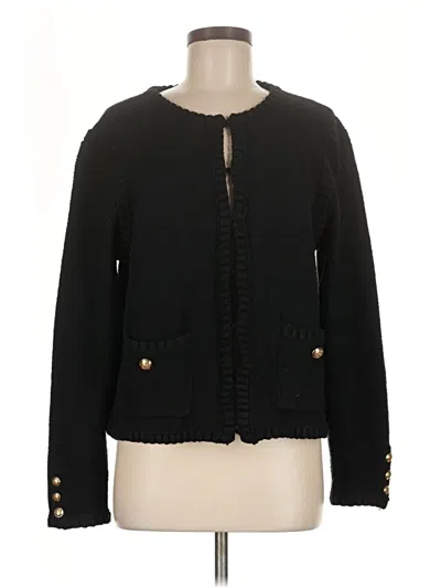 Pre-owned Aqua Cardigan Sweater In Black