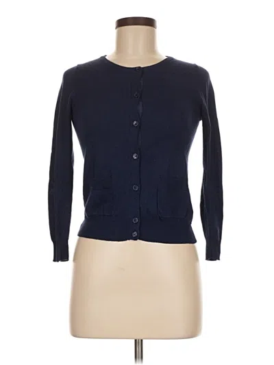 Pre-owned Aqua Cardigan Sweater In Blue