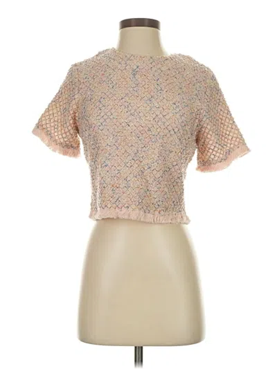 Pre-owned Aqua Cardigan Sweater In Brown