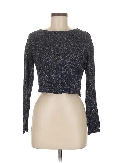 Pre-owned Aqua Cardigan Sweater In Gray