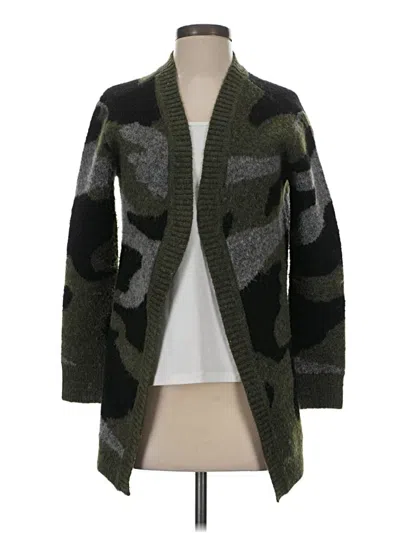 Pre-owned Aqua Cardigan Sweater In Green