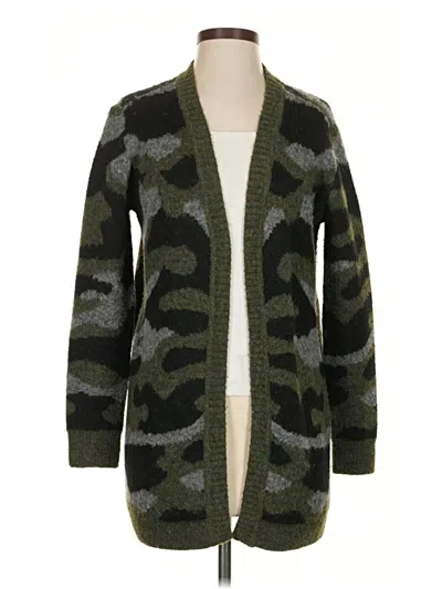 Pre-owned Aqua Cardigan Sweater In Green
