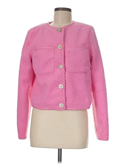 Pre-owned Aqua Cardigan Sweater In Pink