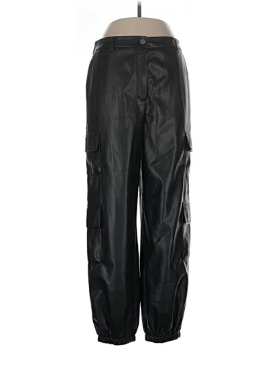 Pre-owned Aqua Cargo Pants In Black