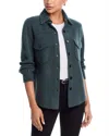 Aqua Cashmere Button Down - Exclusive In Green