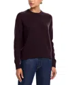 Aqua Cashmere Crewneck Sweater - Exclusive In Brown