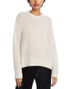 Aqua Cashmere Crewneck Sweater - Exclusive In Neutral