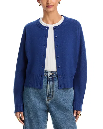 Aqua Cashmere Dolman Sleeve Cardigan - Exclusive In Blue