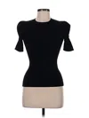 Aqua Cashmere Pullover Sweater In Black