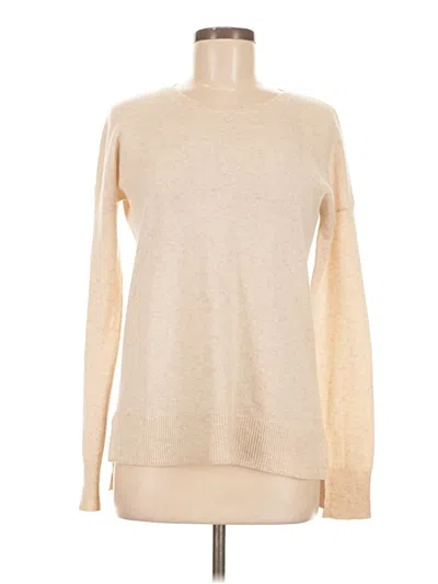Pre-owned Aqua Cashmere Pullover Sweater In Brown