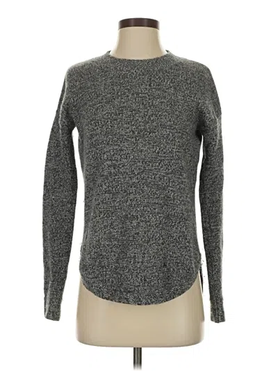 Pre-owned Aqua Cashmere Pullover Sweater In Gray